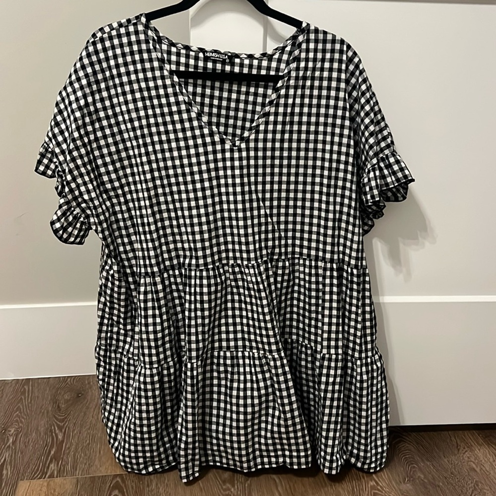Adorable Women’s Gingham Blouse